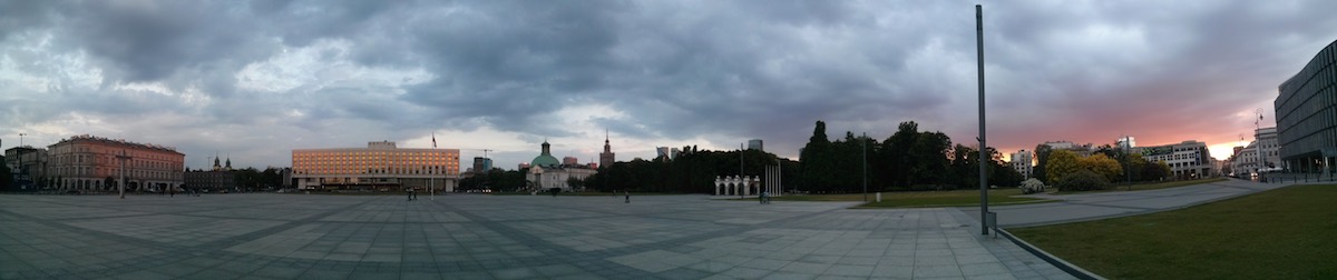 beautiful city of Warsaw